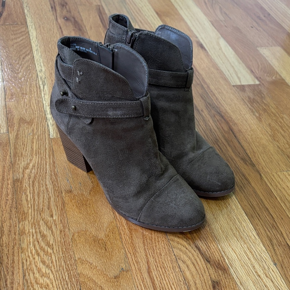 Elegant Brown Ankle Booties